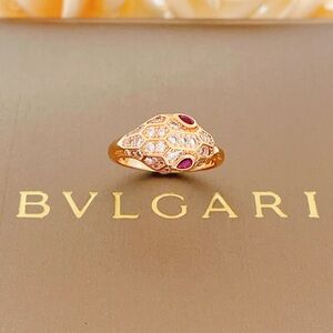 BVLGARI  snake head ring